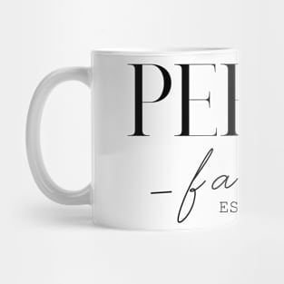 Perry Family EST. 2020, Surname, Perry Mug